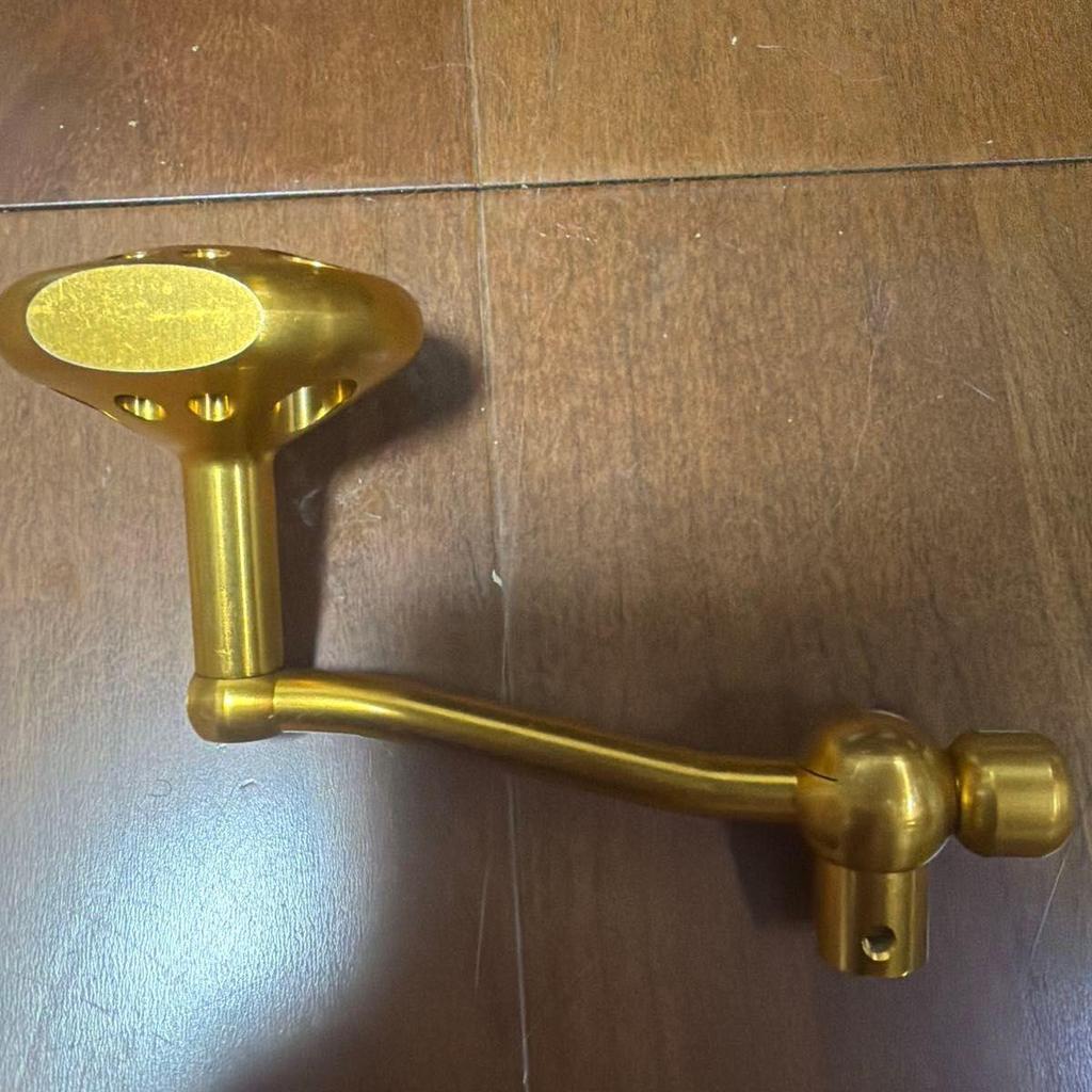 Used Power handle gold round knob for PENN spinning reel