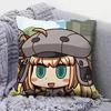 Cute Fate Grand Order FGO GO April Fools Day  Pillow Covers Home Sofa Cushion Covers and Aecorative Custom