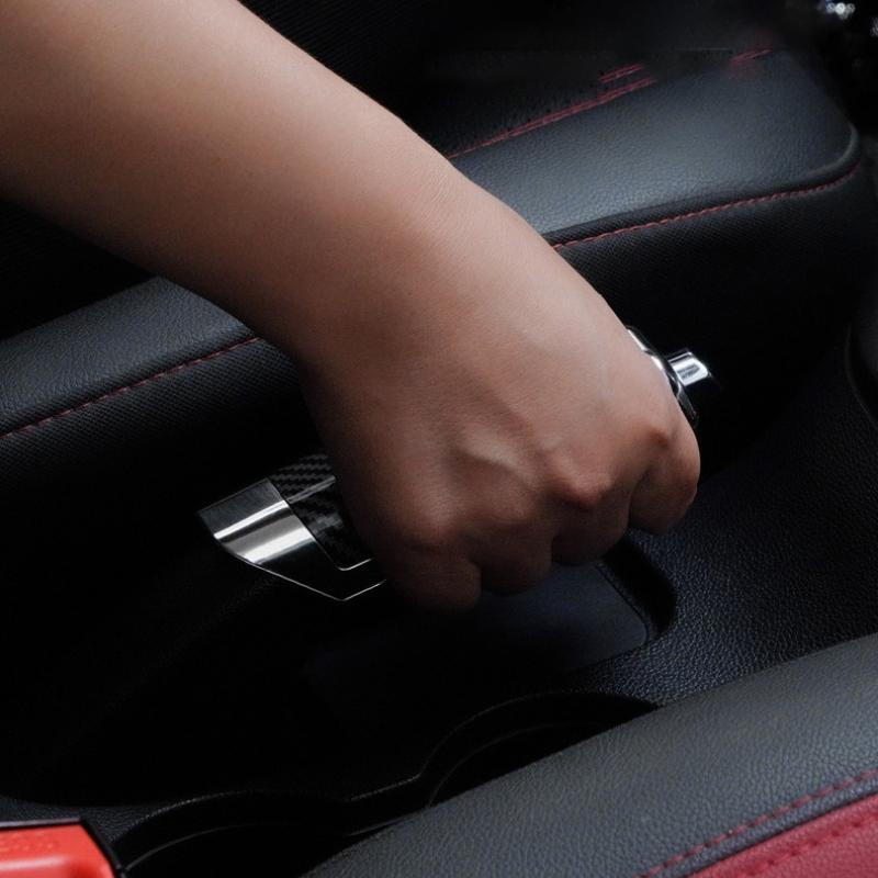 For Hyundai I10 Accent Tucson Kona Elantra Sonata Azera Santa Fe Tiburon Solaris IX45 Car Handbrake Grip Case Protector Cover AH4