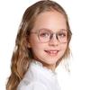 Anti-blue Light Kids Glasses TR90 Ultra Light Frame Comfortable Eyeglasses  Children Boys Girls