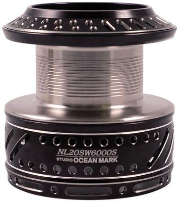 Studio Ocean Mark NO LIMITS SW КАТУШКА CUSTOM SPOOL 20SW6000S BD Черный Темно-Серебристый