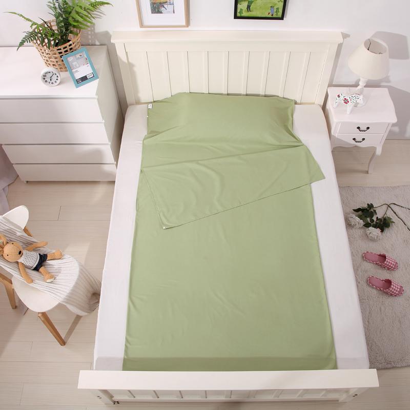 Уличный вкладыш для спального мешка для путешествий Легкий вкладыш для спального мешка Спальный мешок Уличный кемпинг Гостиничная простыня для путешествий