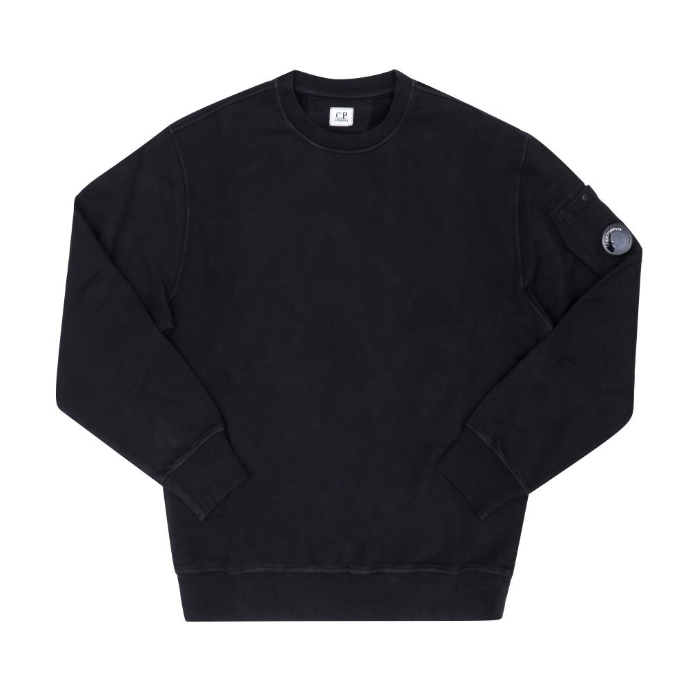 C.p.company Men S lenS Patch SweatShirt 006372g 999