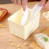 1 Set Tofu Pressing Mold Easy To Wash DIY Plastic Sturdy Soybean Curd Making Tool Mould Kitchen Supplies