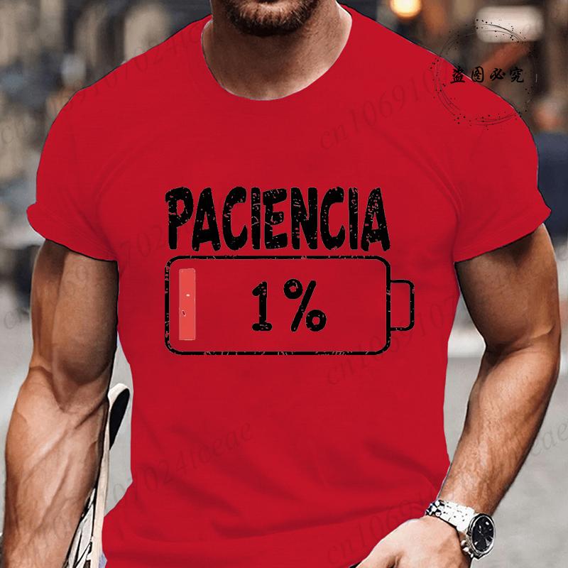 Men Women TShirt Summer Harajuku Funny Vibrant Spanish Letter Print Tees Streetwear Short Sleeve TShirts Fashion Tee Clothes