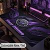 Large Mouse PadMelbourne Storm Custom Name Text Personalized Desk Mat Non Slip Gaming Pad