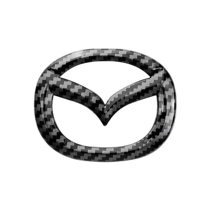 2025 Горячая Наклейка-Эмблема на Руль Автомобиля Значок Декоративные Аксессуары для Mazda 3 Axela 6 Atenza CX-5 2 Demio CX-3 CX-30