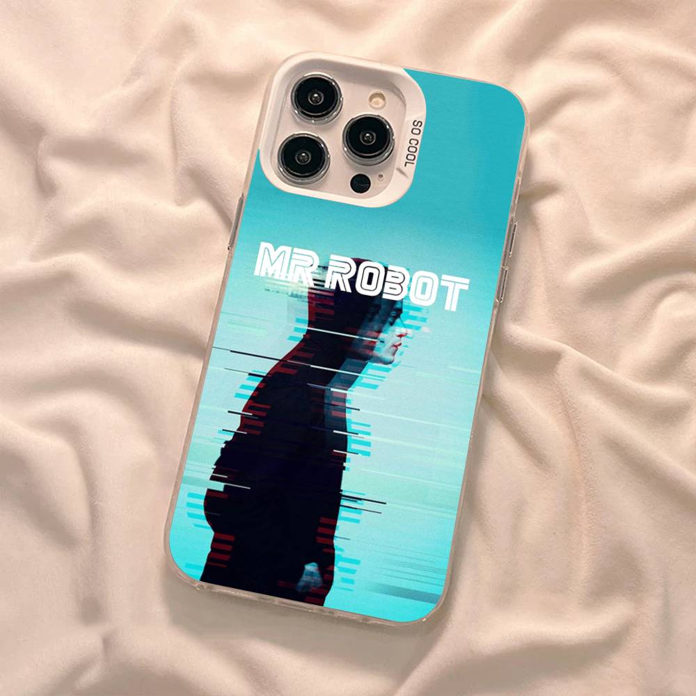 Чехол для телефона Mr Robot Fsociety для iPhone 17 16 Plus Pro Max 15 14 13 12 11 Матовые цветные чехлы