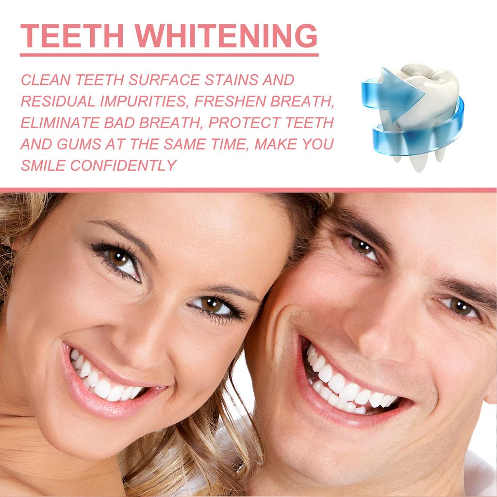 EELHOE Очищение зубов, отбеливающий мусс, зубная паста для глубокой очистки, пена, зубная паста удаляет пятна, свежее дыхание, инструменты для ухода за зубами, 100 г