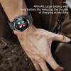 1,6" Смарт-часы с Bluetooth-вызовом для мужчин, батарея 400 мАч, 4 ГБ памяти, TWS-наушники, водонепроницаемость 3 АТМ, спортивные смарт-часы для улицы
