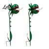 Durable Weather Resistant Sculptures Venus Flytrap Garden Stake Metal Carnivorous Plant Yard Decor Weird Gothic Fun Floral Stakes Decor for Outdoor