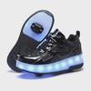 Colorful Luminous Wheel Shoes: Rechargeable Cross-Border Walking & Running Shoes