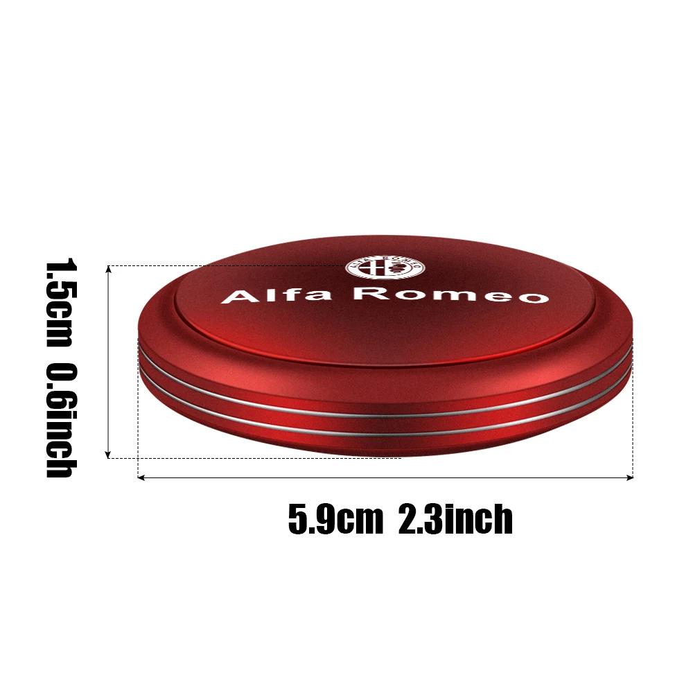 Автомобильные наклейки Для Alfa Romeo 1 шт. Металлический освежитель воздуха для автомобиля Твердая мазь Ароматерапия Автоаксессуары Для Alfa Romeo Sportiva Du