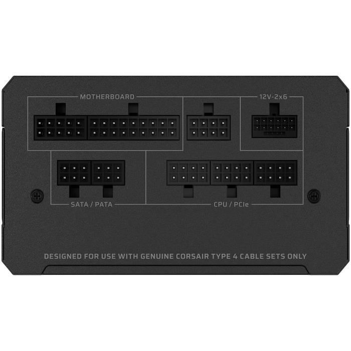 Alimentation pc - corsair - cp-9020297-eu - rme series rm1000e atx fully modular cybenetics gold power supply