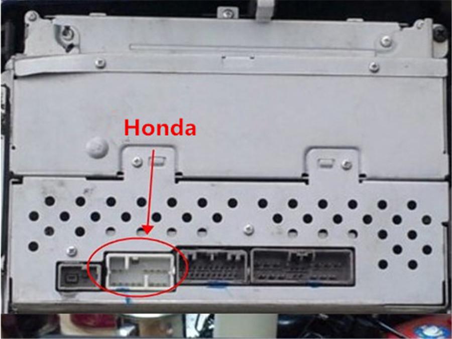 Новый для Honda Accord Civic Acura CD-чейнджер XM GPS Радиоадаптер Y-кабель Сплиттер 1x