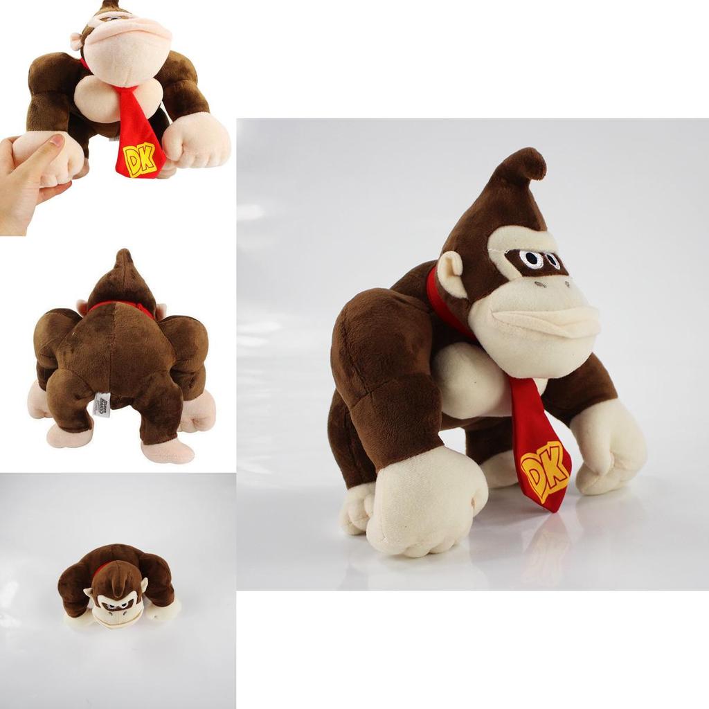 Classic Donkey Kong Super Mario Bros Plush Toy 98inch Cute Collectible Gift