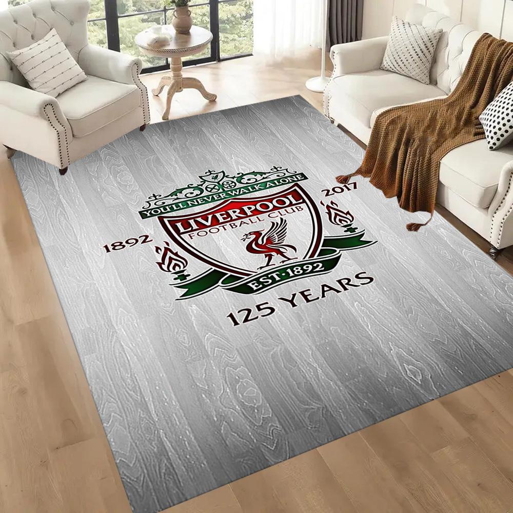 Liverpool Football Club Carpet Suitable For Decorate Room Kitchen Playrooms Living Rooms Antislip Carpet Office Home Decor