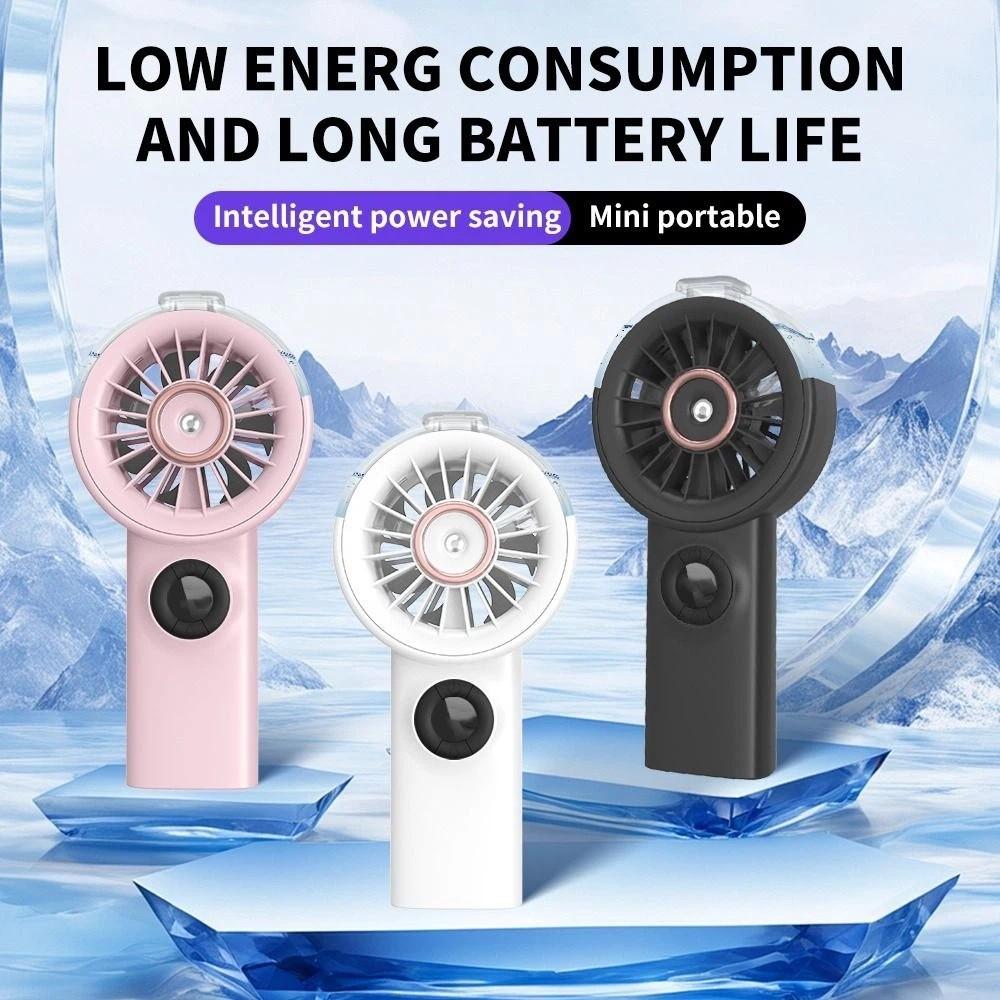 Portable Cooling Spray Fan Water Cooling Mini Cooling Fans Handheld Misting Fan Outdoor
