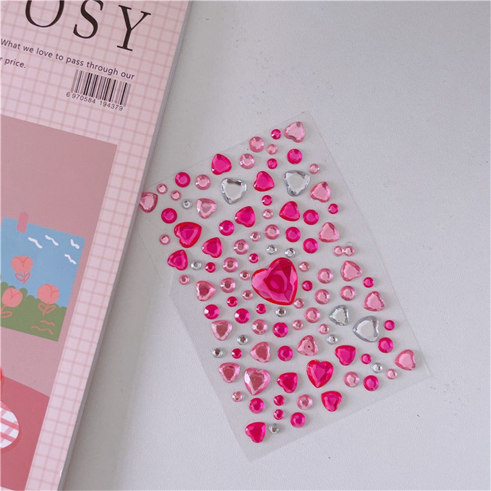 Phone Laptop Craft Sticker Heart Sticker Stationery Sticker  Stickers 3D Sticker