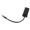 USB C to Ethernet Adapter With Light USB Type C to RJ45 Gigabit Cable Converter for Tablet Black