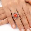 Natural Carnelian Gemstone 925 Sterling Silver Jewelry Handmade Beautiful Ring RR-7-32