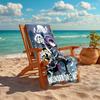 Personalized customized proof beach towel with Murder Drones pattern - soft, absorbent,quick-drying,perfect swimming,camping&bathing