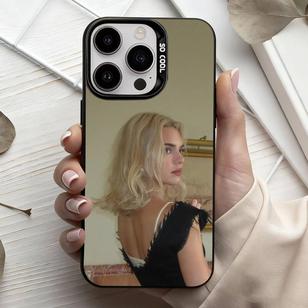 Модель K-Кендалл Николь J-Дженнер Чехол для телефона для iPhone17,16,15,14,13,12,11 Plus,Pro Max Черный Конфетный серебристый чехол для телефона