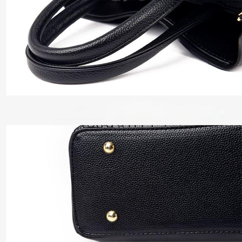 Модная женская сумка через плечо для матери, женская сумка через плечо из высококачественной кожи