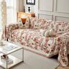Universal Sectional Anti-cat Scratch Sofa Cover Soft Chenille Embroidered Sofa Towel Anti-slip Couch Cover for Living Room