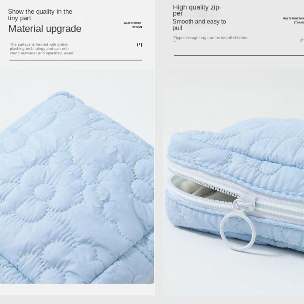 Квадратная сумка из полиэстера и хлопка, мини-кошелек, модная сумка для хранения, дорожная сумка