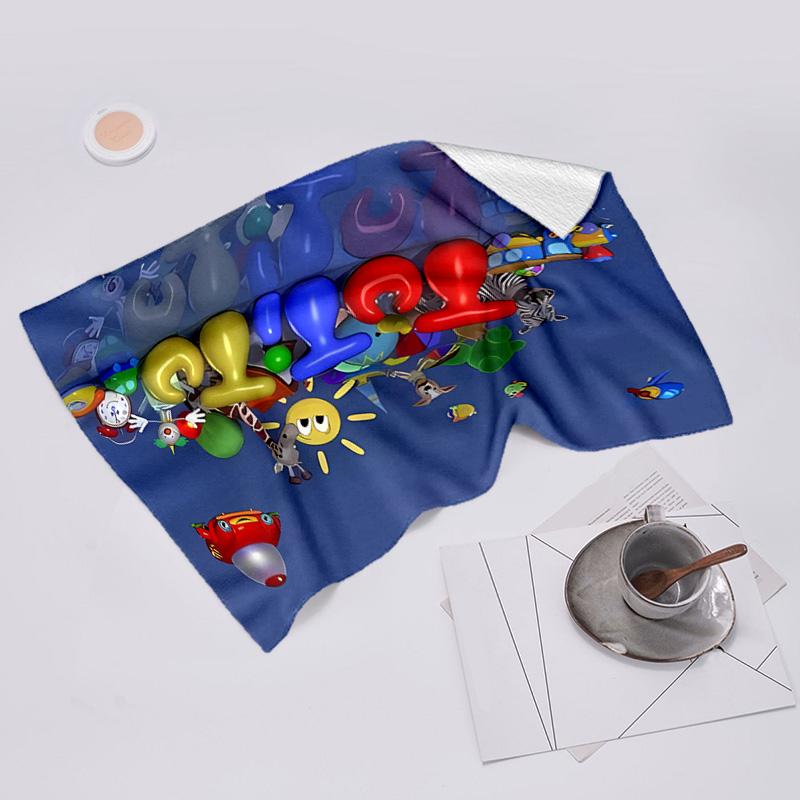 proof beach towel with TuTiTu pattern - soft,absorbent,quick-drying,machine washable - perfect for swimming,camping,bathing