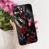 For Motorola Moto G86 Power Cute Flower Butterfly Cat Painted Case For Moto G86 G86Power Black Silicone Soft Phone Cases
