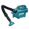 Makita Беспроводной пылесос CL121DZ 10,8 В Компактный для чистки салона автомобиля, Переключатель одним касанием, Только корпус с мягкой сумкой. Аккумулятор, Зарядное устройство продаются отдельно