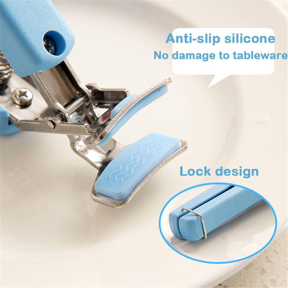 Safety Microwave Oven Multifunctional Dish Clamp Anti-Scald Clip Anti Slip Handle Bowl Holder