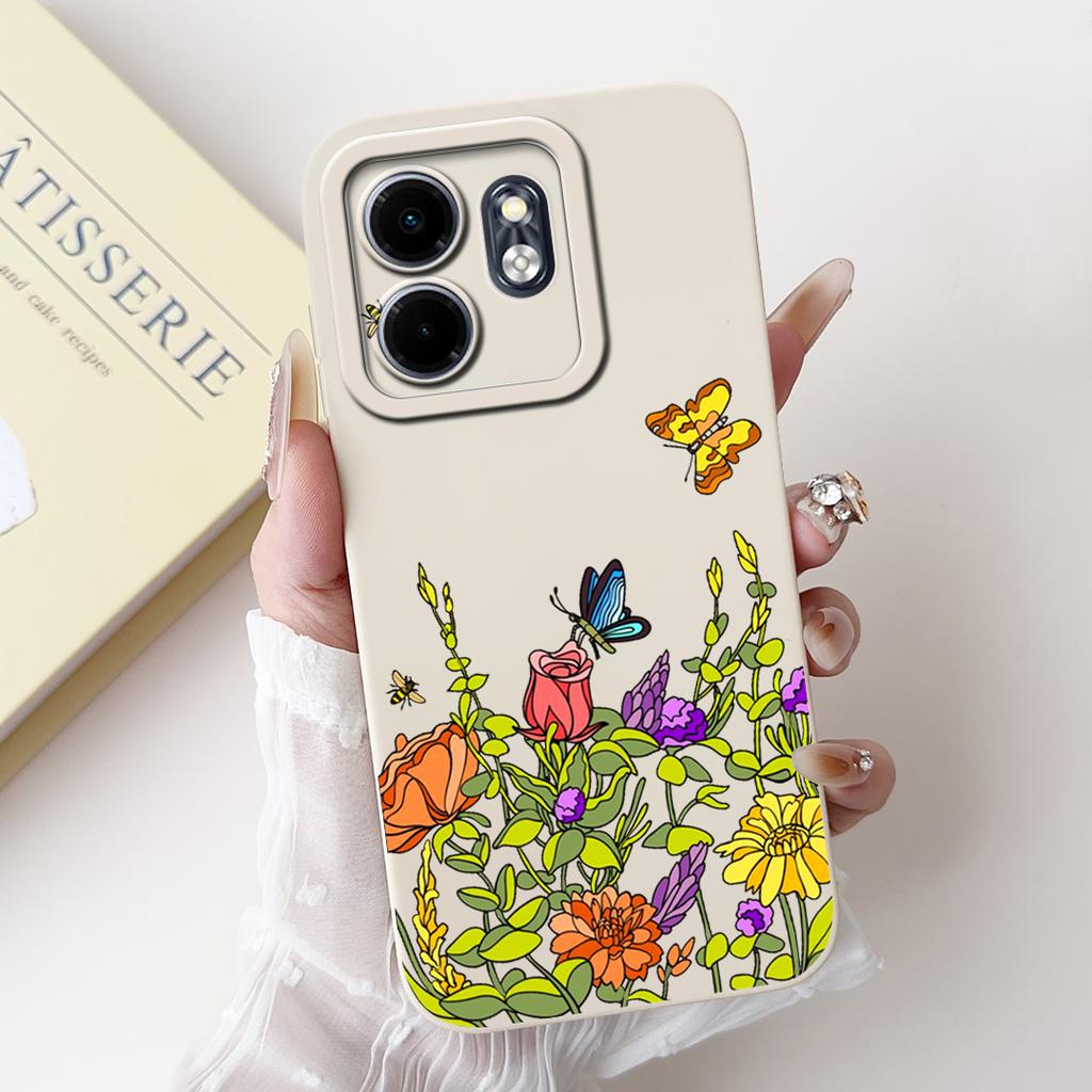 Чехол для Infinix Smart 9 Hot50i X6531 Роскошный Чехол с Художественной Росписью Мягкий Силиконовый Чехол для Телефона Для Infinix Hot 50i Smart9 X6532 Fundas