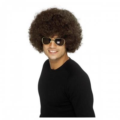 Парик унисекс для взрослых в стиле 70-х годов Funky Afro