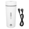 Портативный электрический чайник из нержавеющей стали для молока, кофе, чая, кипятильник 350 мл для путешествий в машине, вилка ЕС