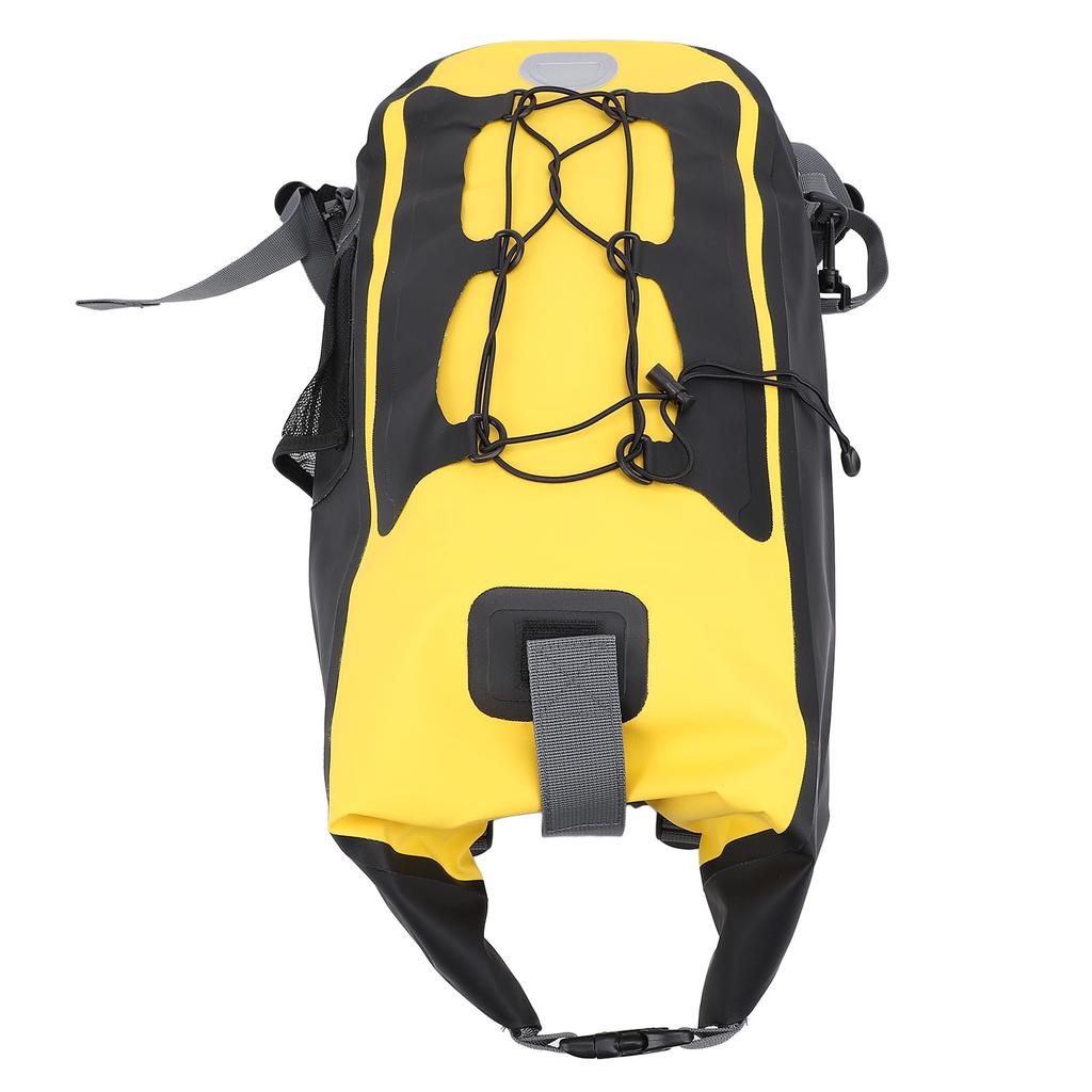 Water Proof Backpack Multifunctional 20L Large Capacity PVC Outdoor Sport Daypack for Travel Yellow