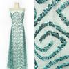 Wholesale 2026 High Quality Sequins French Lace Fabric Mesh Lace African Nigerian Embroidered Tulle Lace Fabric 5 Yards Dress