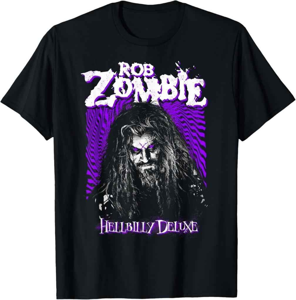 Rob Zombie Halloween Hi-Con Hellbilly Purple T-Shirt