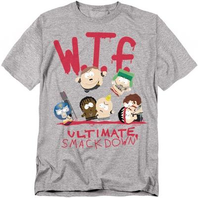South Park Унисекс футболка для взрослых WTF Ultimate Smackdown