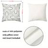 1 Pieces Modern Patterned Cushions for Home Decor Polyester pillowcase, sofa decorative cushion cov