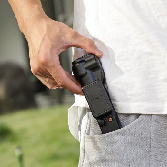 Силиконовый защитный чехол для камеры Osmo Pocket 3 Gimbal, противоударный, противоударный, полная защита, защитный чехол для карданного подвеса