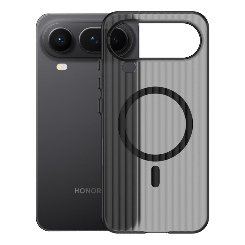 Для Honor Magic 8 Pro Air Чехол Жесткий ПК Матовый Прозрачный Магнитный Защита от падений Противоскользящий Защита от отпечатков пальцев Защитная задняя крышка Она