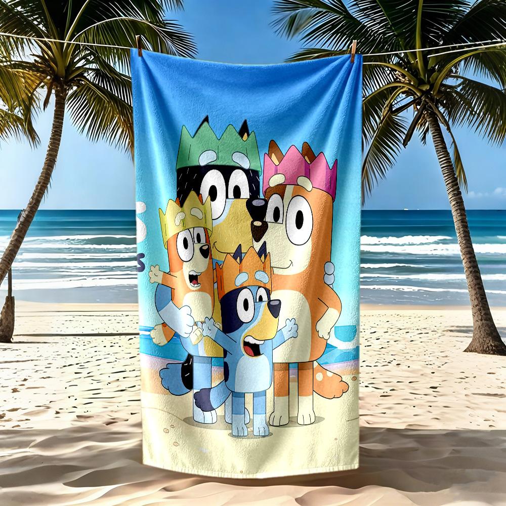 Bruy Beach Towel High Absorbency & Quick-Dry Comfortable Lightweight Perfect for Traveling Yoga Camping and Swimming