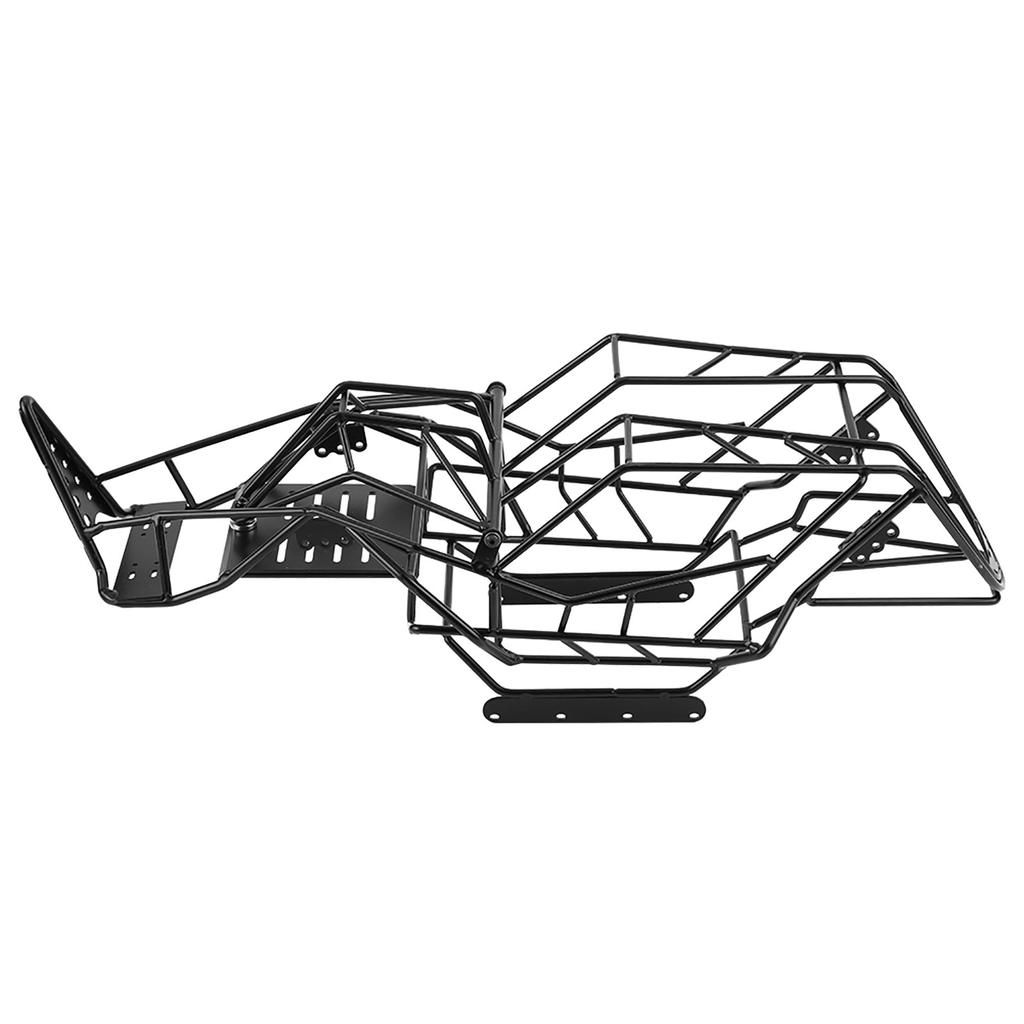 Black Metal Roll Cage Chassis Frame for Axial Wraith 90018 110 Scale RC Car