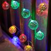 LED Disco Ball String Light Christmas Tree Decorations Battery Operated Mirror LED
