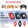 Hot Dog Lint Removal Silicone Dog Cat Fur Removal Brush Pet Hair Remover Cat Fur Cleaning Device Carpet Sofa Car Detail Scraper