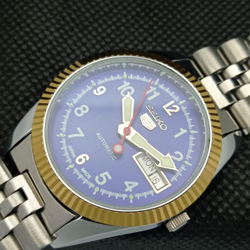 ВОССТАНОВЛЕННЫЕ SEIKO 5 PRESIDENT AUTOMATIC MENS JAPAN WATCH BACK 575a-a304836-9