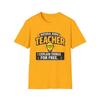 Natural Born Teacher T-and Kids Tshirt | Teacher Graphic Tee, I Explain Things For Free